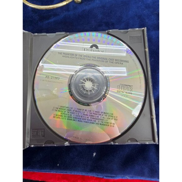 The Phantom Of‎ The Opera - Highlights From Original Cast Recording - CD - Picture 4 of 5